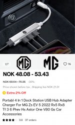 Mg4 USB ports? | MG EVs | MG4 | MG5 | ZS EV | Marvel R electric ...