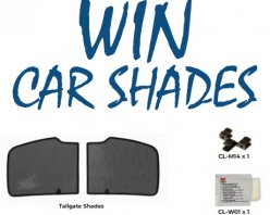 Win Carshades (b-pillar back) window shades for the ZS EV