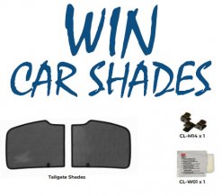 Win a set of Carshades (b-pillar back) window shades for the ZS EV