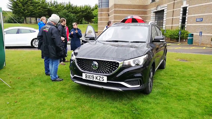 MG ZS EV at The British Motor Museum, Gaydon in 2019